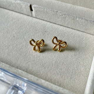 Mini Bow Stud Earrings