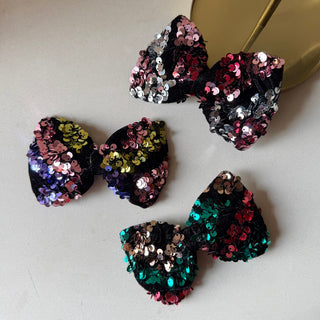 Shimmer Bow Clips