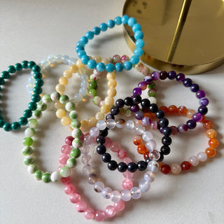 Beaded Marble Bracelet